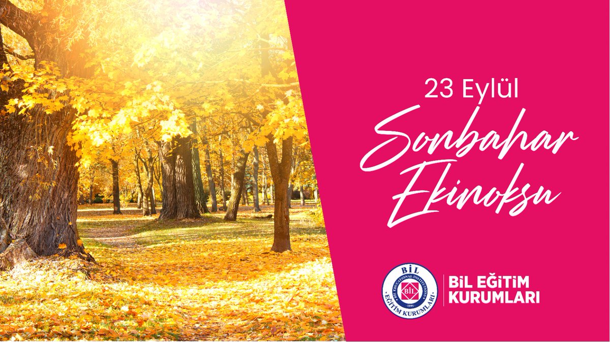 Bugün güneş ışınlarının dünyaya dik olarak geldiği ve gece ile gündüzün eşitlendiği 23 Eylül #sonbaharekinoksu