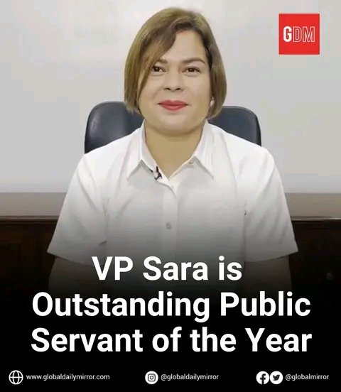 RODGXVI's tweet photo. Congratulations!🎉
You deserve it VP Inday Sara Duterte!💚💚💚 

📷GDM https://t.co/B3H9Ph8ruy