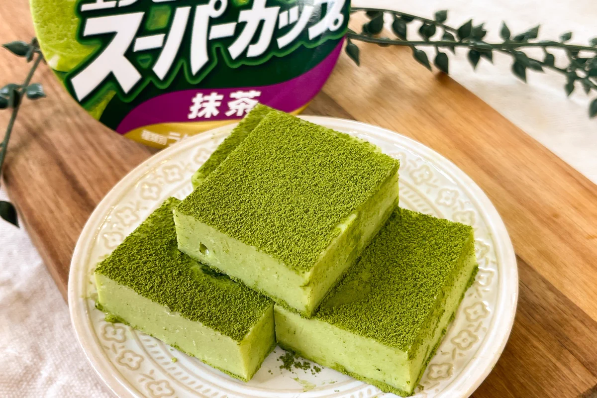 真似したくなる！材料3つ、抹茶アイスで作れる濃厚生チョコ♡