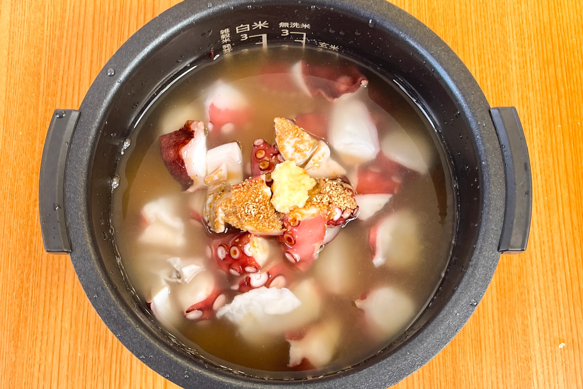 炊飯器で超簡単！旨味たっぷり「やみつきたこめし」。