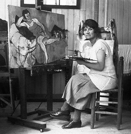 Javierbaladron's tweet photo. #TalDiaComoHoy de 1865 nació Suzanne Valadon, pintora postimpresionista con la estética de los nabis y colorido brillante que sobresalió por sus desnudos. Fue madre del pintor Maurice Utrillo y sirvió de modelo a Degas, Toulouse-Lautrec, Renoir y Puvis de Chavannes https://t.co/GZdPNi0JeF