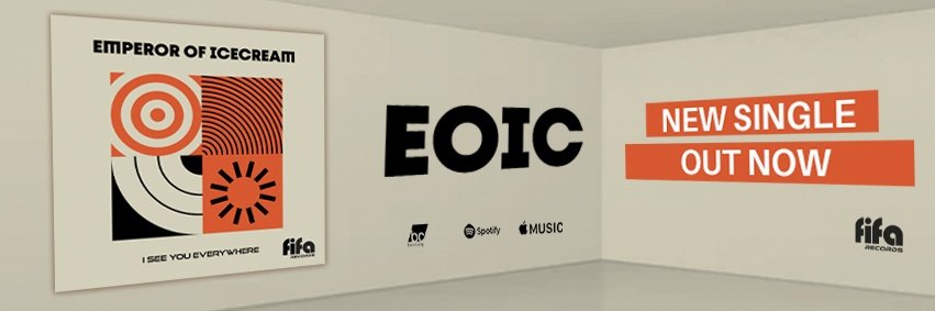 Our good friend and long time collaborator <a href="/GrahamFinn/">Graham Finn™</a> and his band <a href="/TheEmperorsCork/">Emperor of Ice Cream</a> have a new single out today, it's fab, go get yourself a copy from bandcamp 👌
emperoroficecream.bandcamp.com/track/i-see-yo…