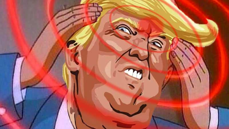 Donnie declassifying top secret documents using only his mind.