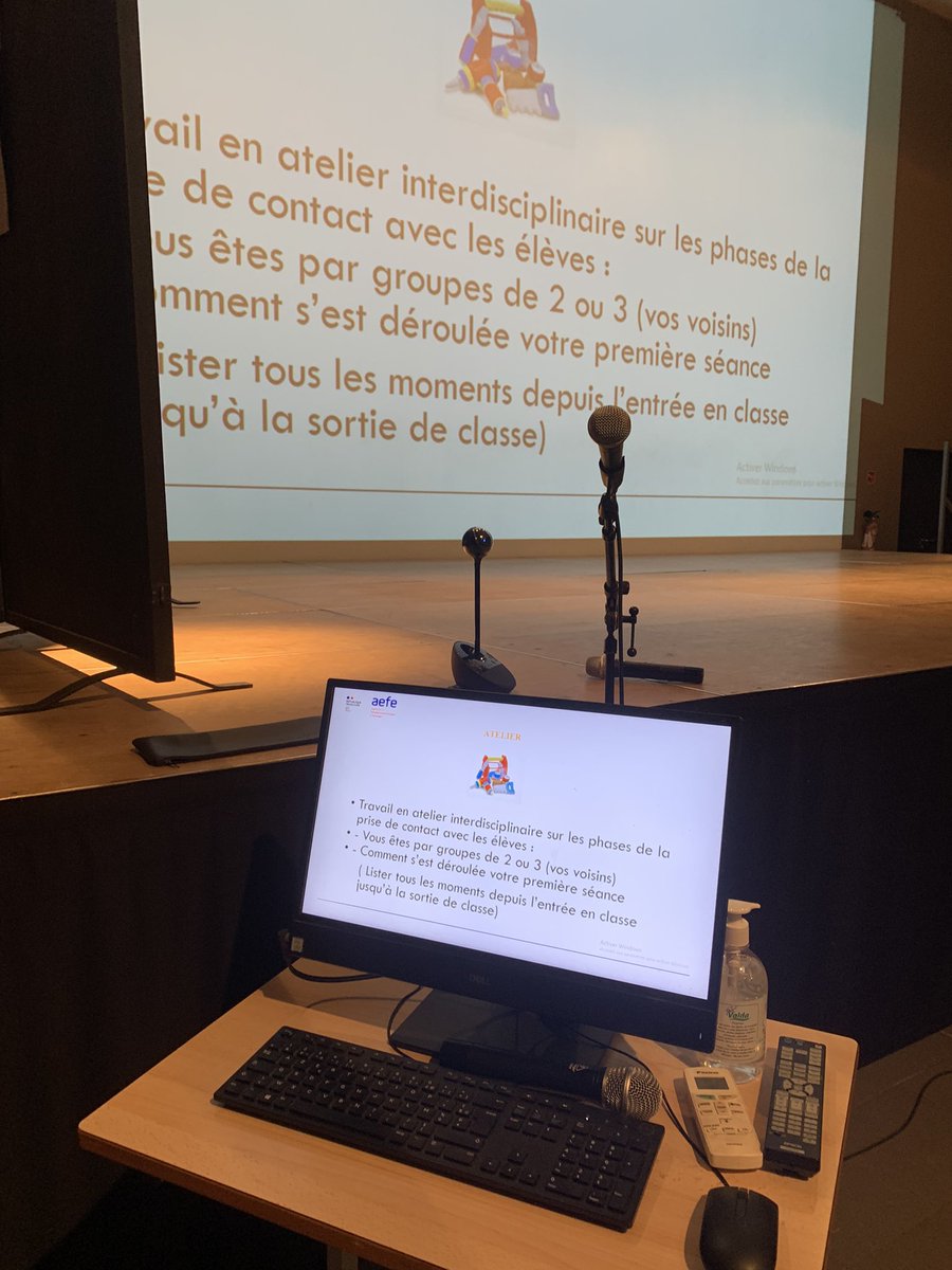 TGregorcik's tweet photo. Deuxième jour de formation de la session 1 sur la gestion de classe pour les personnels à professionnaliser niveau Intégrer à l’IRF de Dakar @aefe_zao @aefeinfo https://t.co/kzhJbhy13H