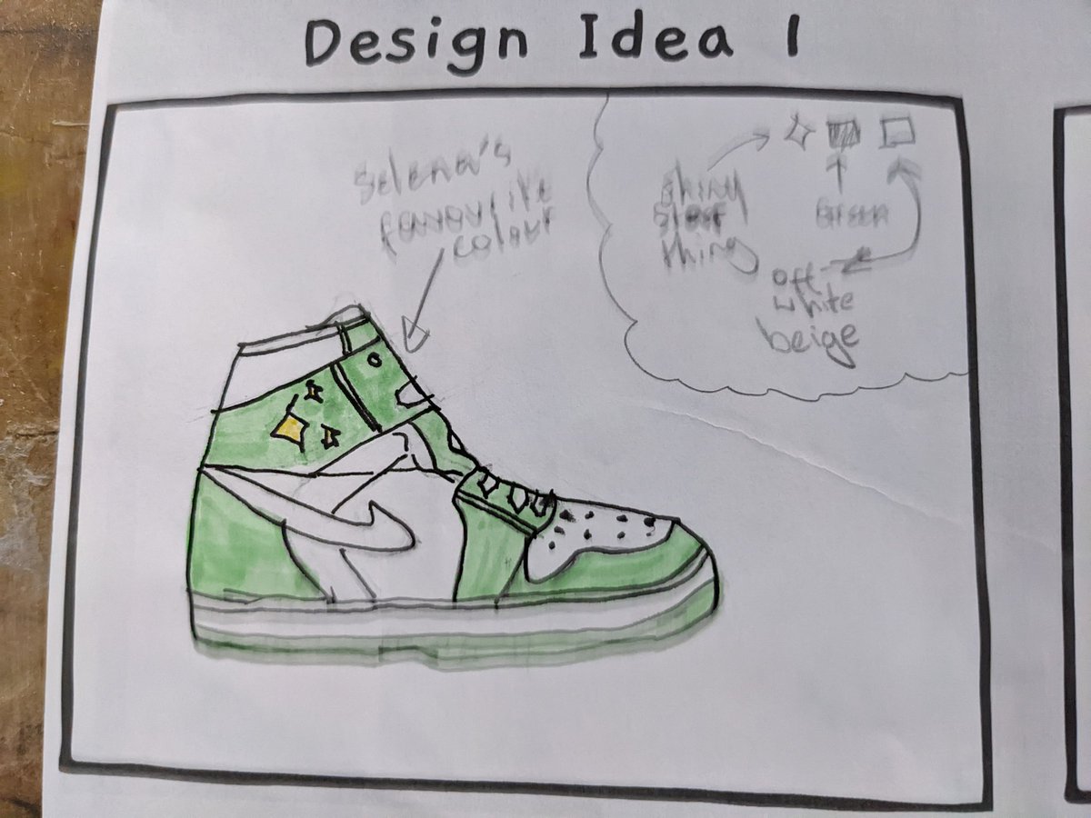 Some nice trainer design work recently <a href="/ClevedenTech/">ClevedenDT</a>. Project inspired by MrSheridan.org with help from <a href="/RealSethFowler/">Seth Fowler</a> for a great tutorial on how to draw shoes!