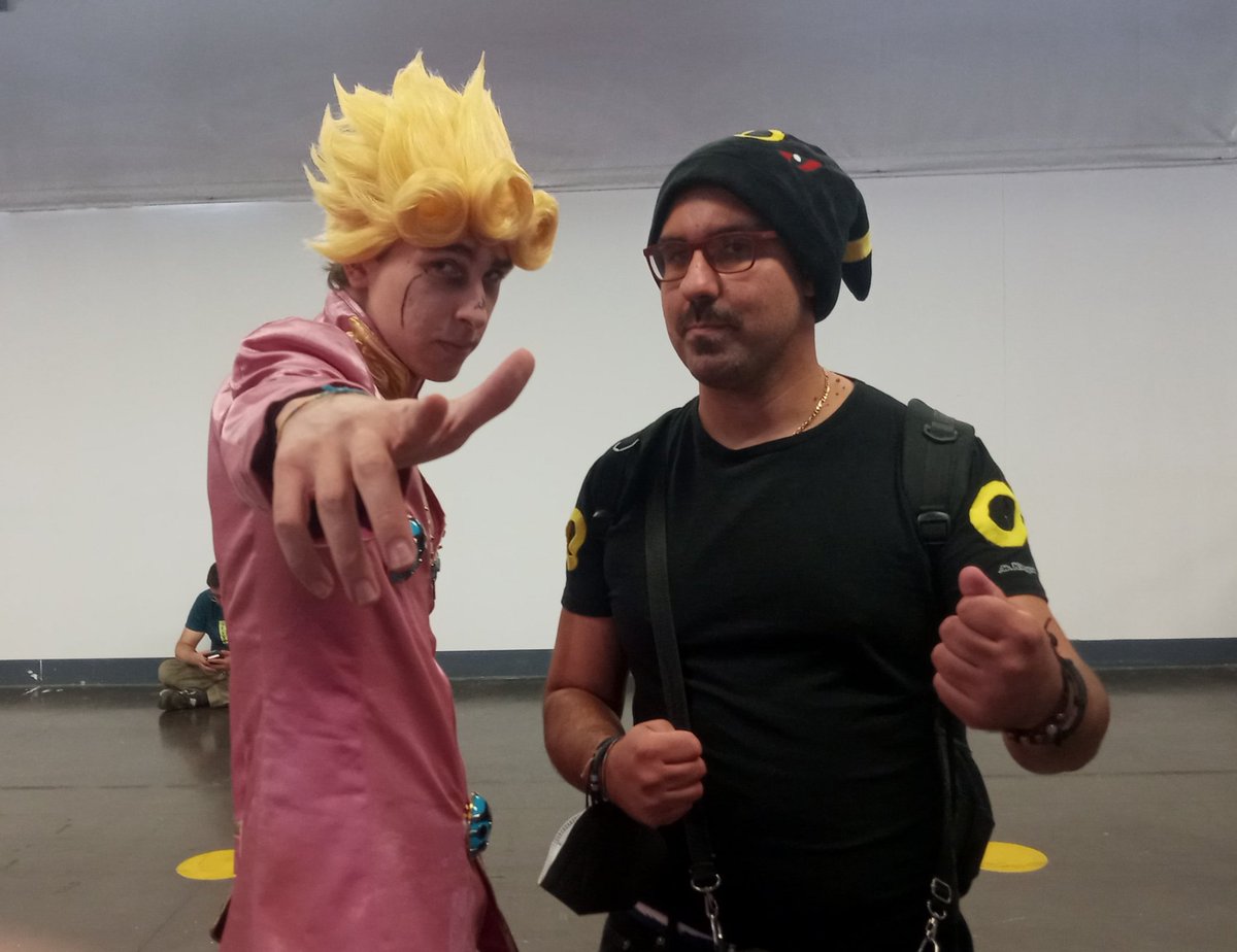 JakeUmbreon's tweet photo. #giornogiovanna #giornogiovannacosplay #jojosbizarreadventure #jjba #jojosbizarreadventurecosplay #jjbacosplay #cosplay #italiancosplay #italiancosplayers #milanocomics #milanocomics2022 #milanocomicsandgames2022 #whenworldscollide https://t.co/k8Dk9FjYvV