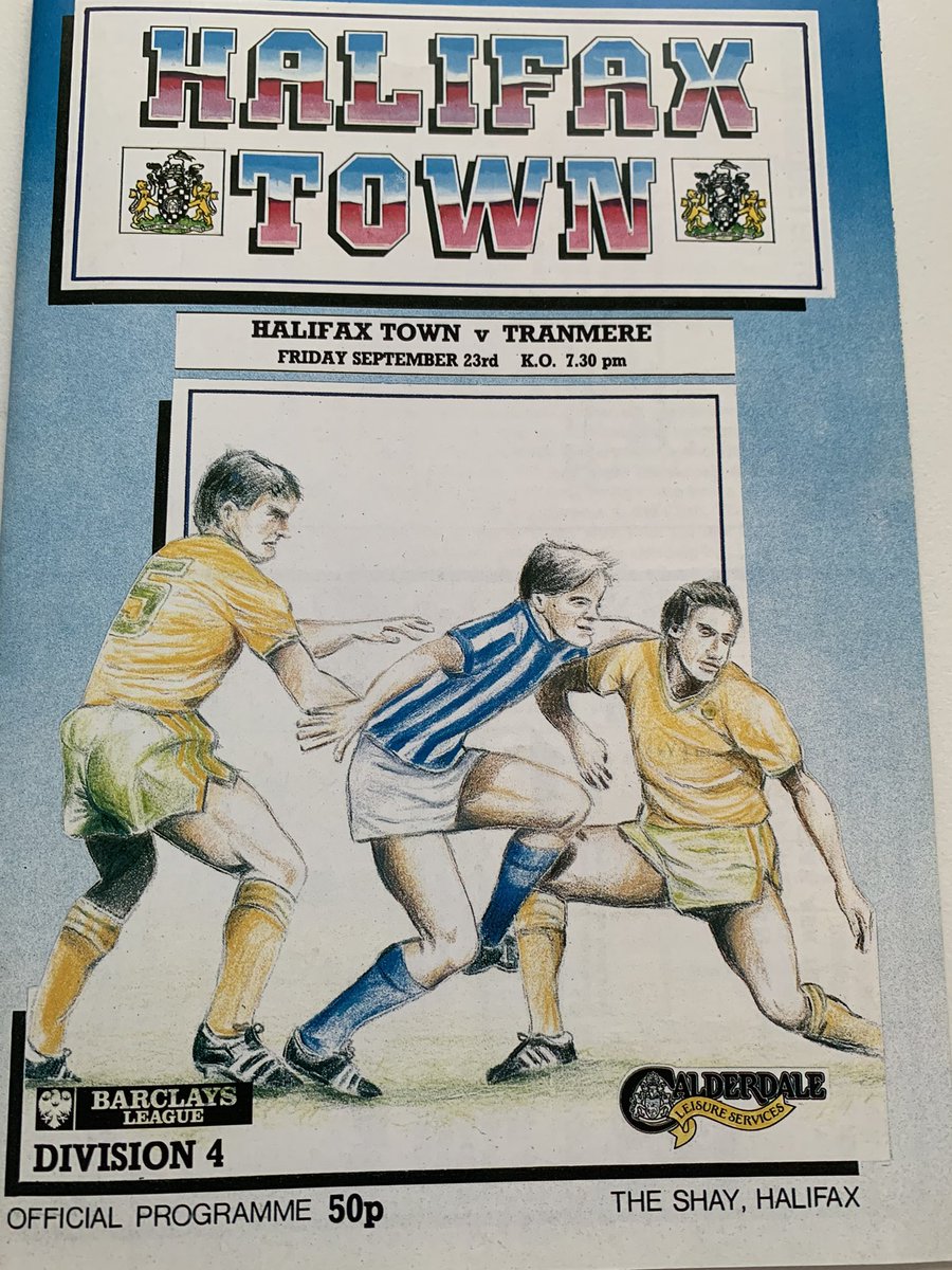 tranmereandy1's tweet photo. 23 Sep 88 Halifax 2-3 Tranmere
Back to back wins for #TRFC as Muir with a brace and @davehiggy02 on the scoresheet . Calderdale Council taking the back page advert to promote to tourists and locals alike - there’s always something to do around #Haifax
#TRFC8889PROMOTION https://t.co/seeZhq7Eoc