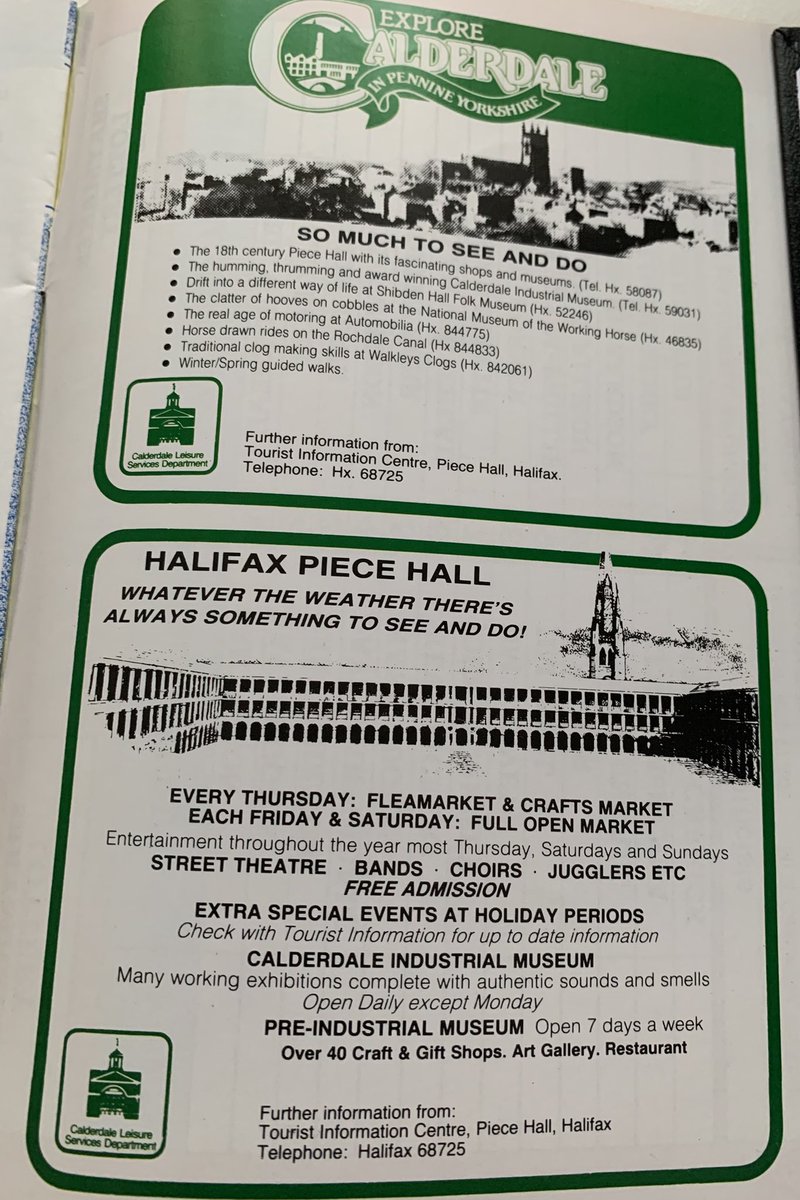 tranmereandy1's tweet photo. 23 Sep 88 Halifax 2-3 Tranmere
Back to back wins for #TRFC as Muir with a brace and @davehiggy02 on the scoresheet . Calderdale Council taking the back page advert to promote to tourists and locals alike - there’s always something to do around #Haifax
#TRFC8889PROMOTION https://t.co/seeZhq7Eoc