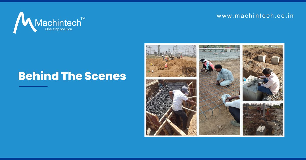 IMachintech's tweet image. &quot;Behind The Scenes

Team Machintech Giving Its Best Efforts On Site&quot;

#Machintech #transmissionlines #infrasolutions #electriclines #powertransmission #infrastructuresolutions #electrictowers