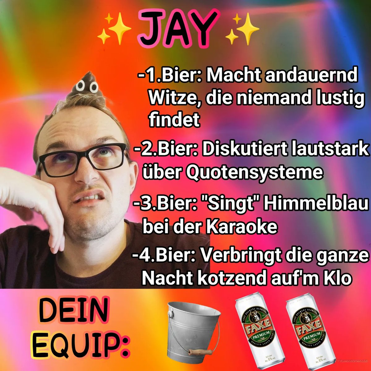 Pietsmemed1's tweet photo. Welcher Typ Hauspartygänger bist du? (Im Threads geht's weiter) https://t.co/vvZPqrGtXY