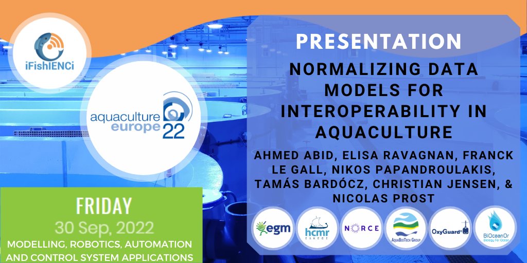 Not long now! <a href="/easaqua/">European Aquaculture Society (EAS)</a> #AE2RIM See you at the #Modelling #Robotics #Automation and control systems applications session!