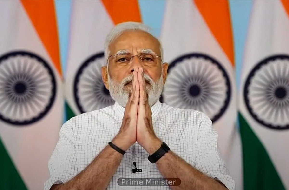 moefcc's tweet image. माननीय प्रधानमंत्री श्री @narendramodi जी ने 23 सितंबर, 2022 को विडियो कॉन्फ्रेंसिंग के जरिए गुजरात के एकता नगर में पर्यावरण मंत्रियों के राष्ट्रीय सम्मेलन को संबोधित किया।