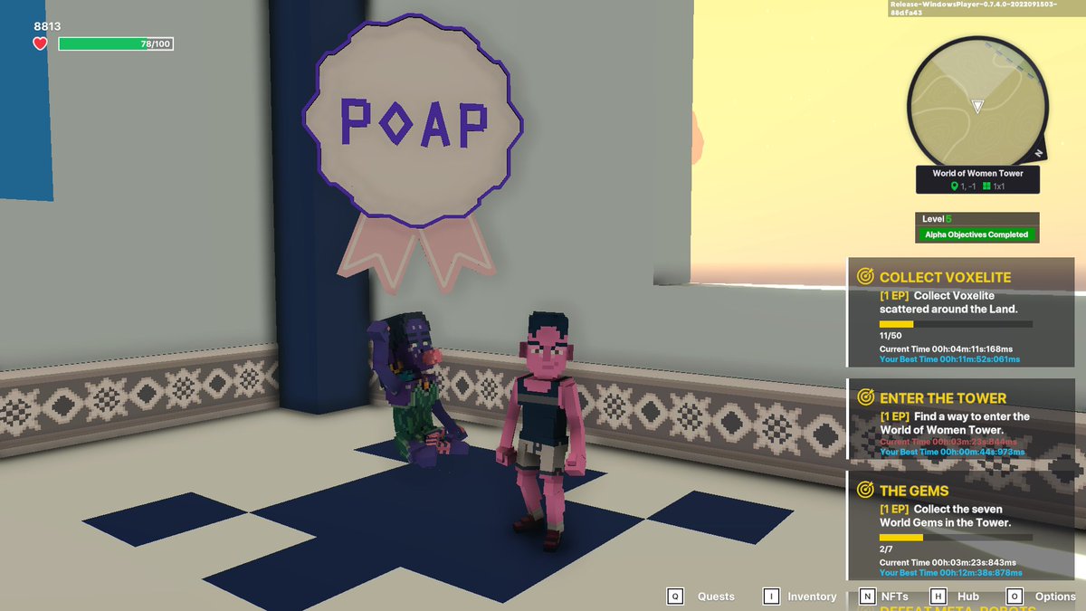 JsMaxw's tweet photo. @TheSandboxGame @worldofwomennft I just participated in the #SandboxAlphaS3Giveaway for a chance to win 500 SAND! Found the hidden room in World of Women Tower, check out my screenshot below!
👇 https://t.co/OcicftWKAi