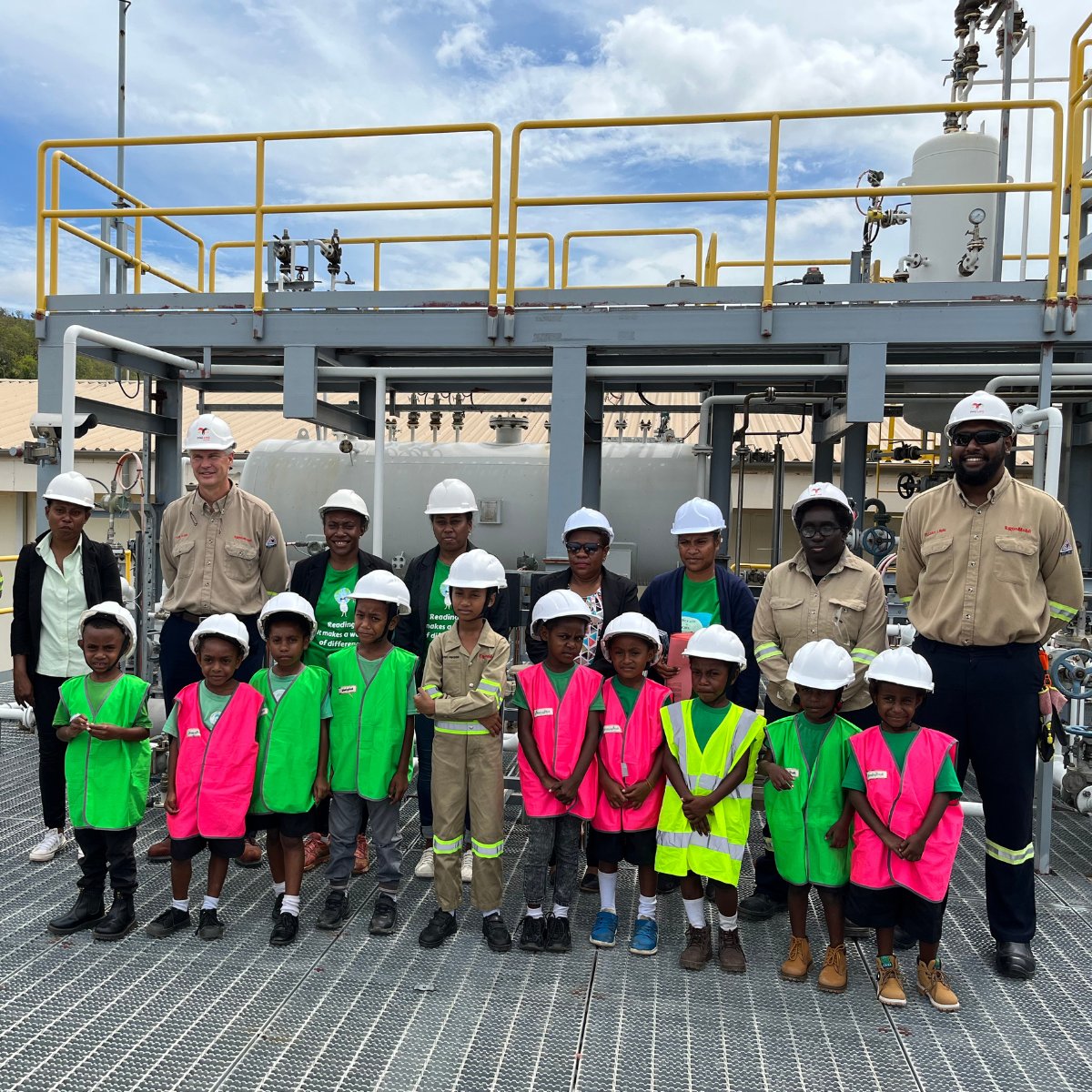 Thank you <a href="/BbPPNG/">Buk bilong Pikinini</a> for your partnership that is helping bring the gift of education to all Papua New Guineans through the launch of our new book When I Grow Up I Want to be… an Engineer. #PNGpartnership #PNGLNG