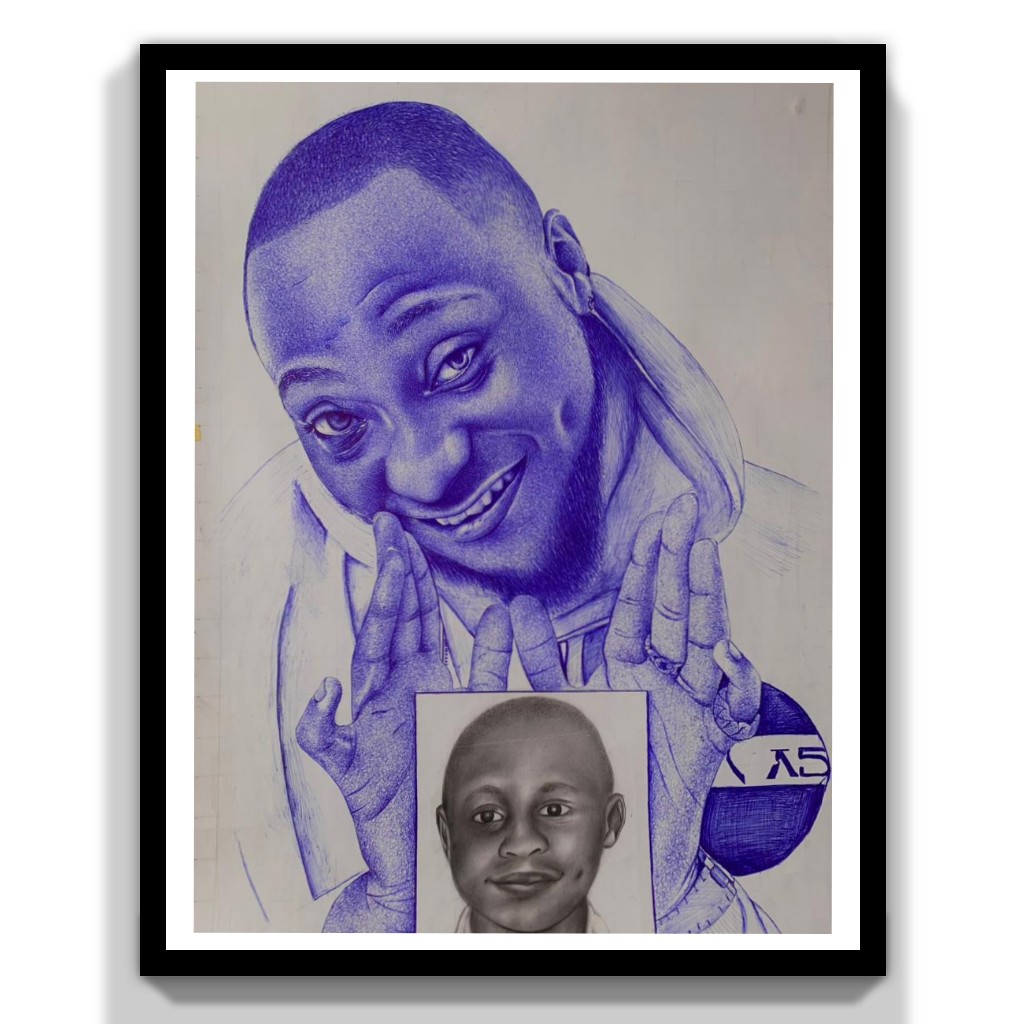 dannynice001's tweet photo. @davido This is the drawing of @davido please help me make him see it 🙏💙 https://t.co/aShEHR7D5I