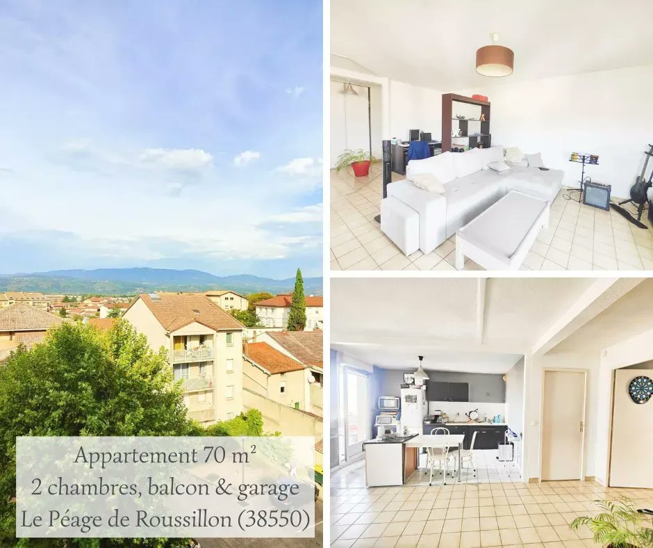 Ag_actionimmo's tweet photo. #annoncedelasemaine
🏢 Appartement 70m²
🛋 2 chambres
🌳Balcon
🚗 Garage
📍 Le Péage de Roussillon (38550)
https://t.co/onMP18IL73
Contactez-nous pour plus d'informations !
#agenceactionimmo #Immobilier #venteimmobiliere #venteappartement #peagederoussillon https://t.co/kVuYBmb2XV