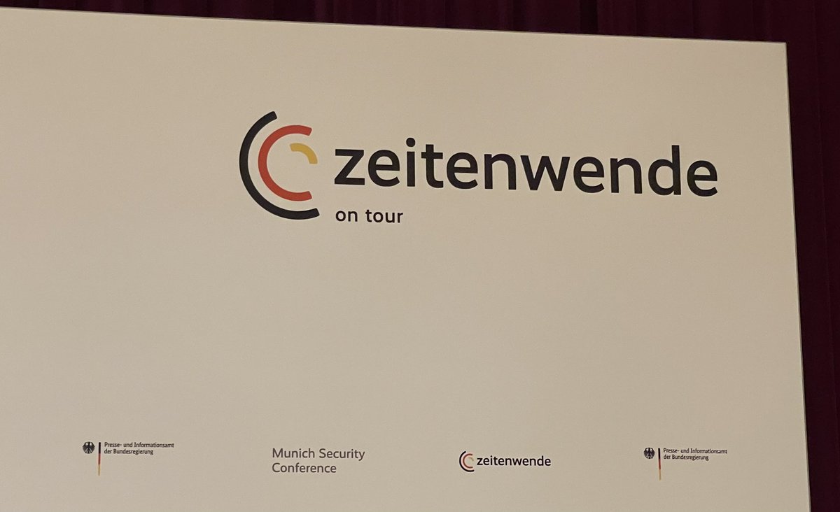 Heute beginnt #zeitenwendeontour - Was bedeutet die #Zeitenwende für Deutschland? Wie kann der Krieg in der Ukraine beendet werden? Welche neue Russlandpolitik brauchen wir? Was müssen NATO und EU tun? Wie bekommen wir sichere und bezahlbare Energie? @MunSecConf @BMVg_Bundeswehr