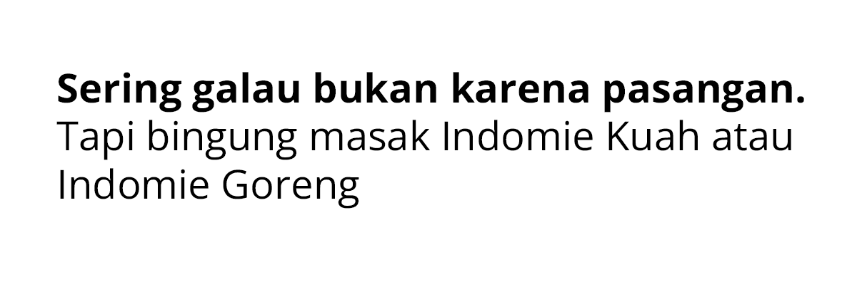 Indomielovers's tweet photo. Mau Indomie kuah atau Indomie goreng, Indomie selalu bisa #HidupkanInspirasi kamu 🤤 https://t.co/mAMwUp20Xe