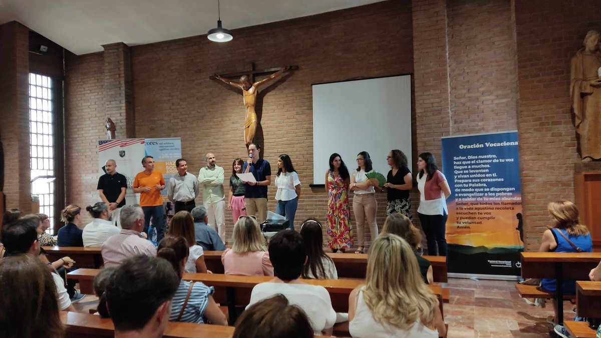 AgustinosGuadal's tweet photo. A lo largo de esta semana hemos tenido la inauguración y presentación del curso con las familias del colegio Agustiniano así como en infantil y primaria del Sagrado Corazón. Le pedimos a Dios que sea un gran año para todos 🎉 #together https://t.co/BMliNmhQBW