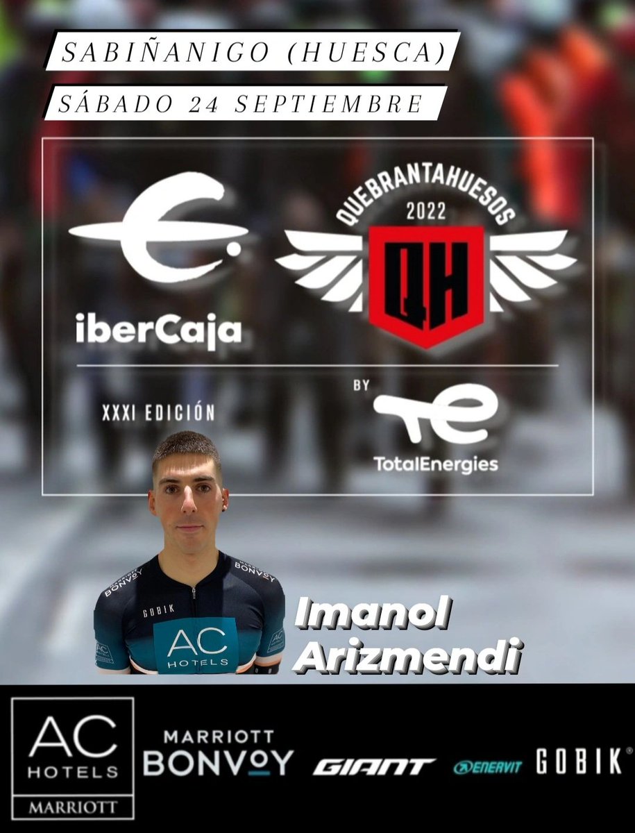 Este sábado se celebra la QUEBRANTAHUESOS en Sabiñanigo (Huesca)

Nuestros ciclistas en años anteriores 📅 en 2014.
🥇Rafael Pérez 🥈Alberto Bejarano, realizaron los mejores tiempos.
 
➡️ En 2022 tenemos en la salida a Imanol Arizmendi.

Muchas suerte y a disfrutar 👏