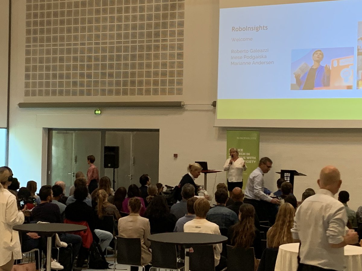 #RoboInsights event 2022 is happening! Full house at #Oticonhall @dtutweet