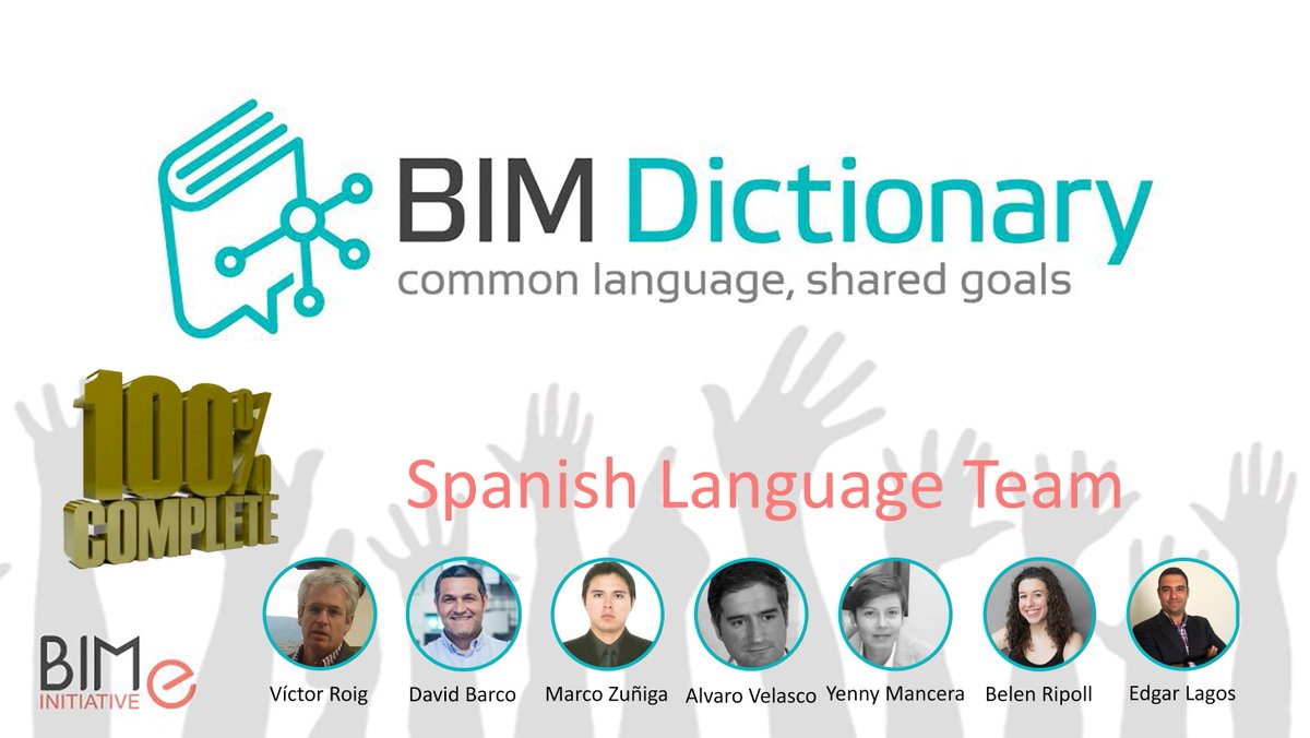 qbimgest's tweet photo. Presentamos el proyecto finalizado de #BIMDictionary Spanish Language que ha concluido con la traducción al español de 810 términos, después de 3 años
https://t.co/tnNyMUqfEK
Divulgamos junto a @BimChannel , @SCoordinates, @buticSchool #diariodeunbimmanager #BIM #bimmanagers https://t.co/7hfDLHTlt6