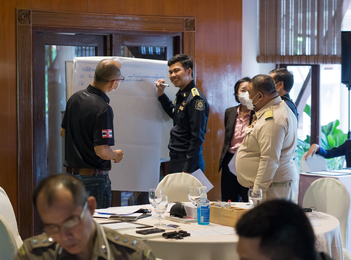 From a request of #borderofficers for support on #TiPSoM investigation cases & victimID, to a successful @UNODC_SEAP 🇹🇭#BLOnetwork training ytd! Victim-cantered techniques emphasized, field experience shared, challenges discussed& solutions proposed, friendship fostered!🙏🏾Japan