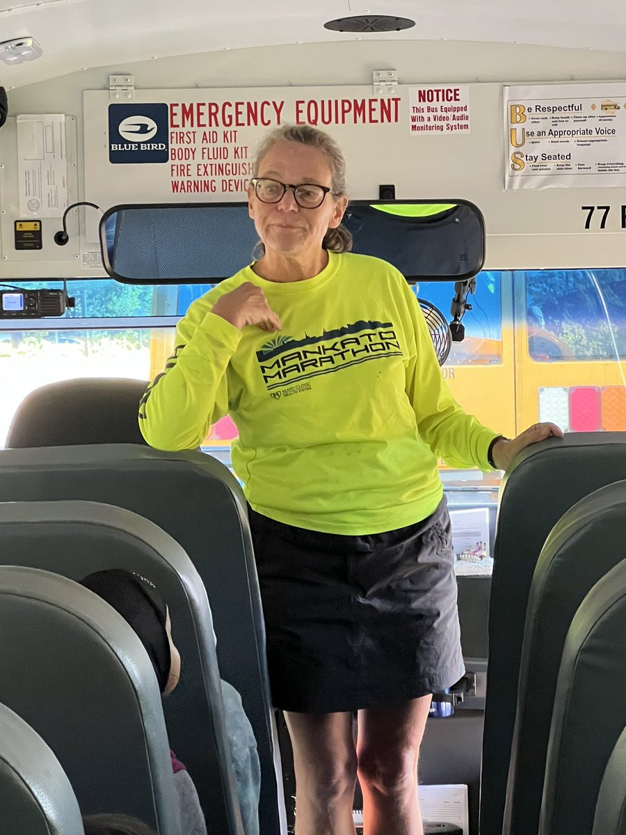 It was bus safety today <a href="/gideon_pond/">Gideon Pond Elementary</a> Susan was amazing. Thank you <a href="/ISD191/">Burnsville-Eagan-Savage School District 191</a>