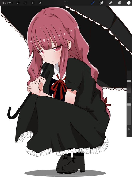 「black umbrella」 illustration images(Latest｜RT&Fav:50)