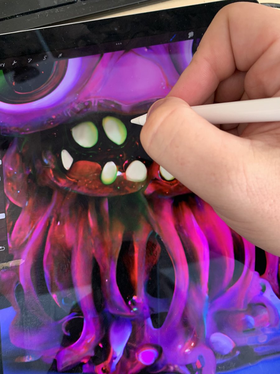 CREATOR…GLERP #JELLIES #Procreate #NFT #NFTs #purple #eyes #aliens #glerp #creatures #monsters #applepencil