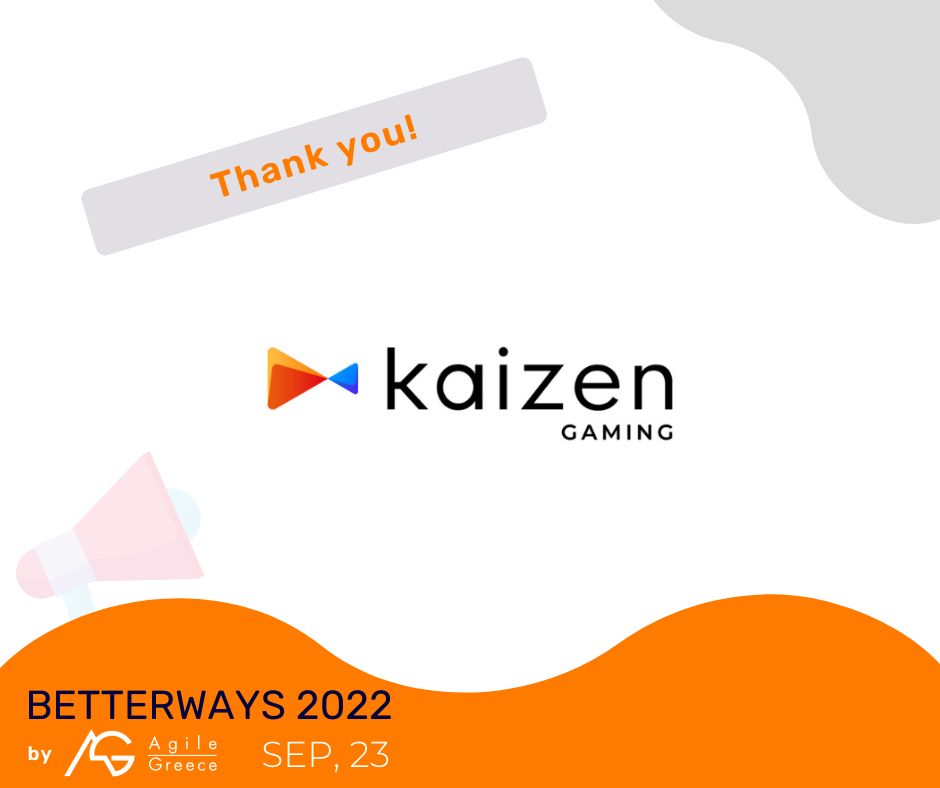 Meet Kaizen Gaming at their #betterways2022 booth - Kaizen Gaming operates Stoiximan in Greece and Cyprus and has launched Betano in 8 countries. They use technology &amp; data to constantly push the boundaries of online gaming entertainment.

Meet them at 👉 betterways.gr