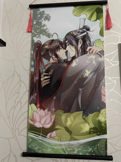 Printed gifts from  Now this is the biggest mousepad on my desk  and the scroll is so nicely done!  Thank you so much Candy!  