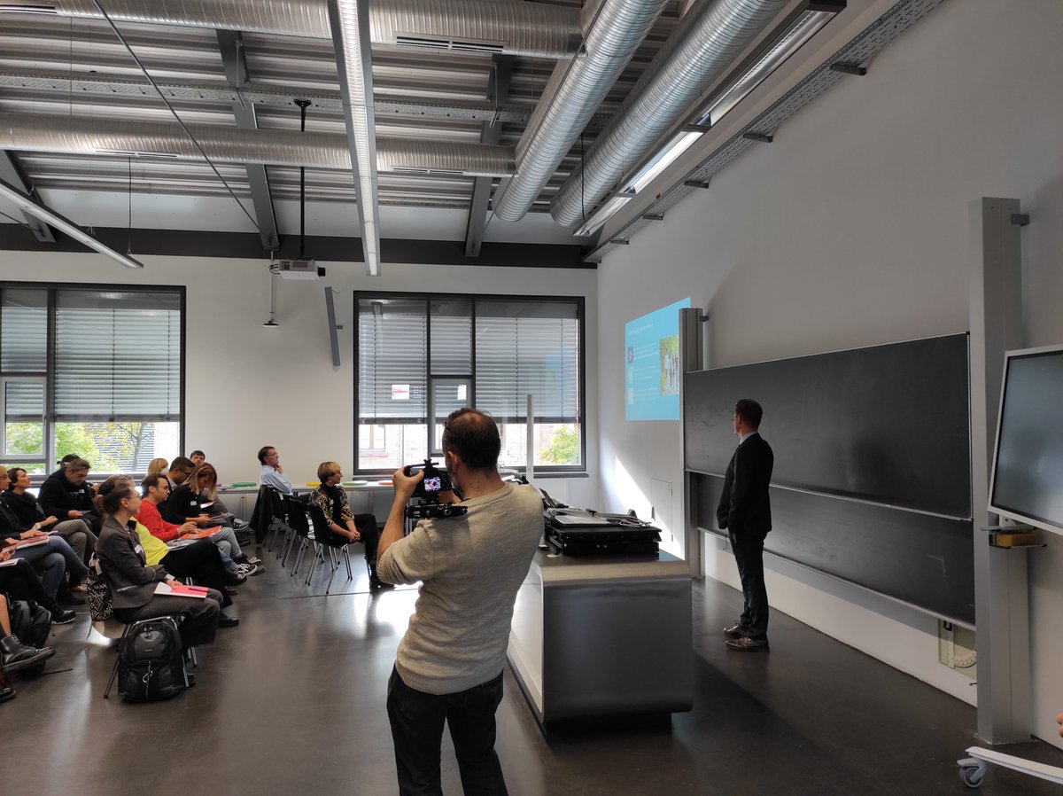 #DialogCity -Eröffnung jetzt an der TH #Aschaffenburg mit Prof. Dr. Klaus Zindler #digitalab