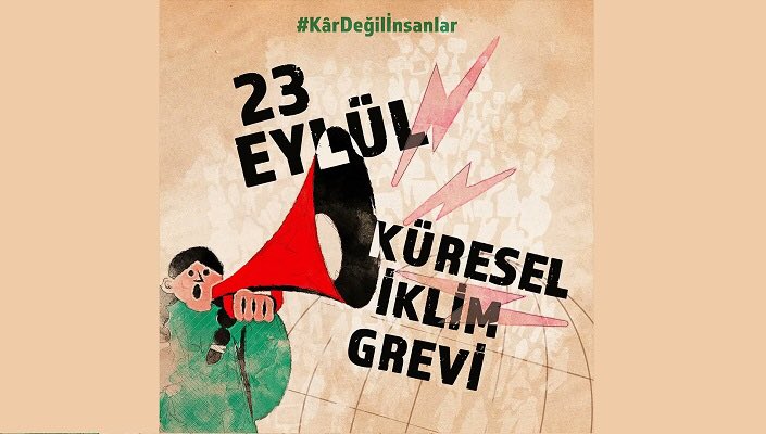 23 Eylül Küresel İklim Grevi

#KarDeğilİnsanlar

marksist.org/icerik/Haber/1…

#yaşanabilirdünya #fosileson  #kârdeğilinsan #gezegeni̇çini̇syanzamanı #iklimçöküşü  #uprootthesystem #capitalism #sistemiköktendeğiştir #climatechange #iklimdeğişikliği #climatecrisis #climateemergency