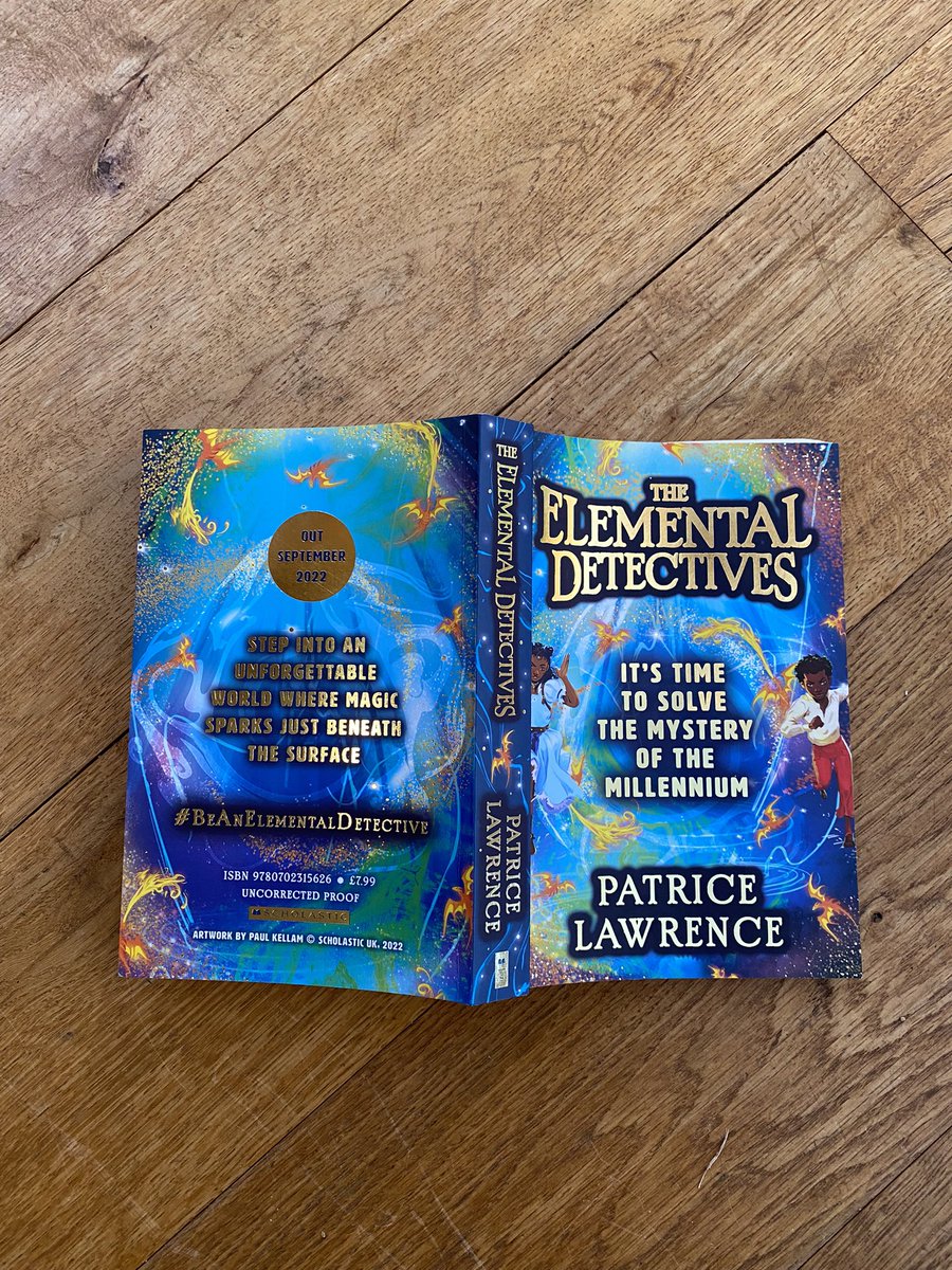 BookaBookshop's tweet photo. The best bit about bookselling? Getting to spend the day with incredible kids authors like @LawrencePatrice and visiting two fab local schools #WoodsidePrimary and #OxonPrimary to talk about #TheElementals @Scholastic 
Excited to be back to IRL events https://t.co/KrIpdn1keh
