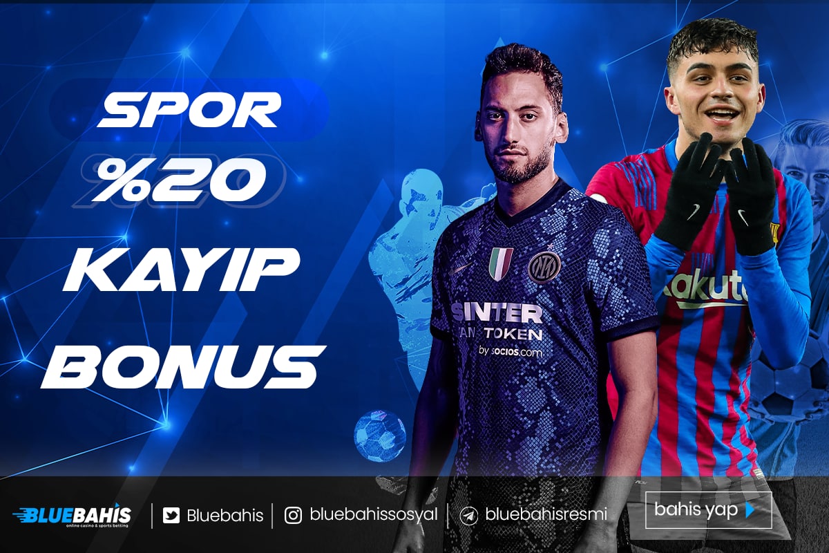 ⚽️Bluebahis'te Bahis Heyecanını İkiye Katlama Zamanı!

🎁%20 Spor Kayıp Bonusu Bluebahis 'te sizi bekliyor !

#bluebahis  #spor #casino #kayıp #yatırım