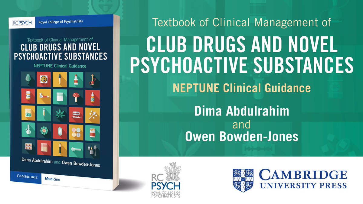 Owen Bowden-Jones (@owenbowdenjones) on Twitter photo EXCITING NEWS!! A complete update of #NEPTUNE clinical guidance will be published as a textbook in October! So many people asked for a book, so here it is! #NPS #club #drugs <a href="/DimaAbdulrahim/">Dima Abdulrahim</a> <a href="/NPS_issed/">Intl Society for the Study of Emerging Drugs</a> <a href="/rcpsych/">Royal College of Psychiatrists</a> <a href="/rcpsychAddFac/">RCPsych Addictions Faculty</a> <a href="/CUPBookshop/">Cambridge University Press Bookshop</a> <a href="/UCLPsychiatry/">UCL Psychiatry</a> <a href="/CNWLNHS/">CNWL NHS FT</a> <a href="/SSA_Addiction/">Society for the Study of Addiction</a> EXCITING NEWS!! A complete update of #NEPTUNE clinical guidance will be published as a textbook in October! So many people asked for a book, so here it is! #NPS #club #drugs <a href="/DimaAbdulrahim/">Dima Abdulrahim</a> <a href="/NPS_issed/">Intl Society for the Study of Emerging Drugs</a> <a href="/rcpsych/">Royal College of Psychiatrists</a> <a href="/rcpsychAddFac/">RCPsych Addictions Faculty</a> <a href="/CUPBookshop/">Cambridge University Press Bookshop</a> <a href="/UCLPsychiatry/">UCL Psychiatry</a> <a href="/CNWLNHS/">CNWL NHS FT</a> <a href="/SSA_Addiction/">Society for the Study of Addiction</a>