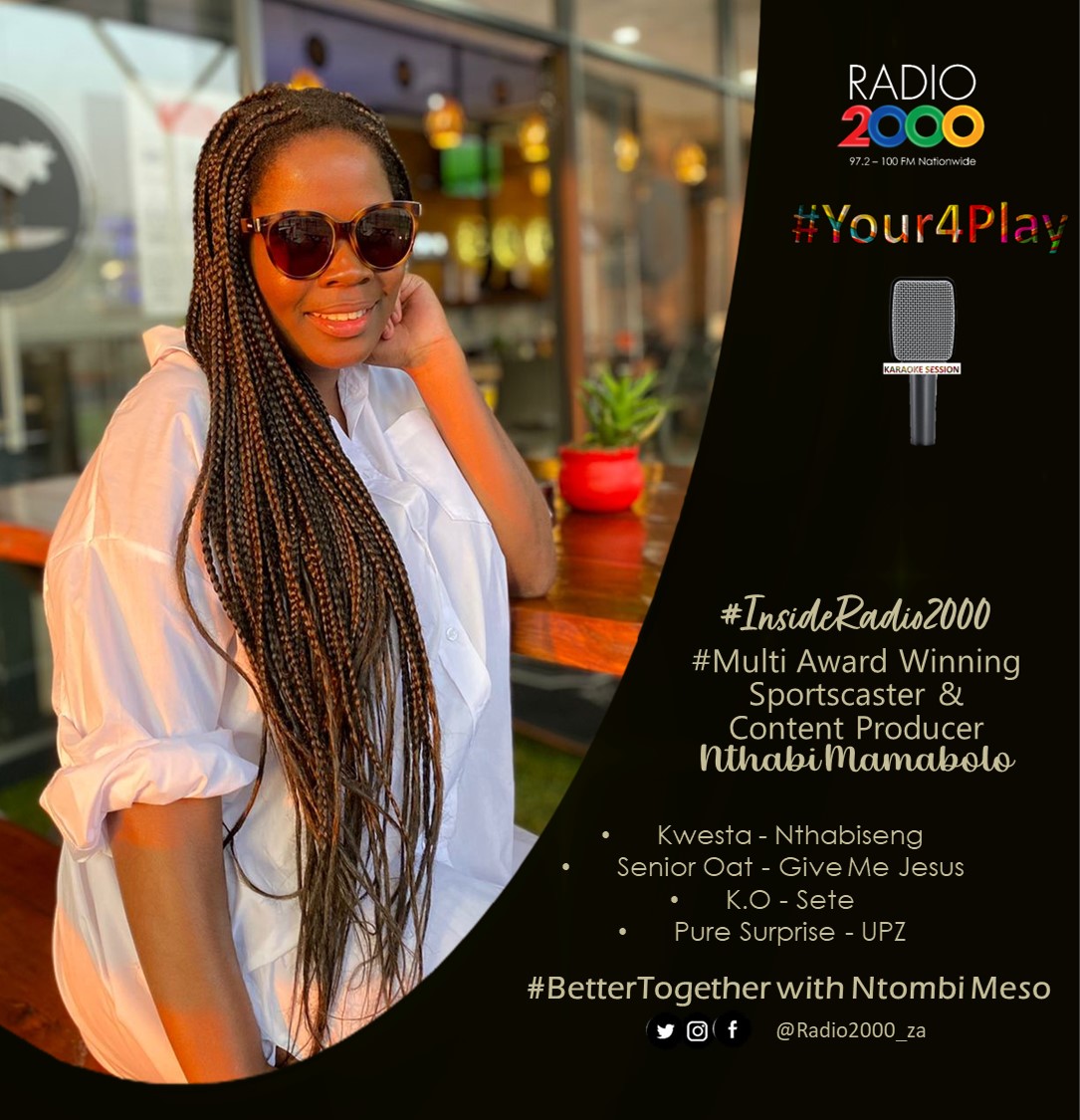 Radio2000_ZA's tweet photo. #InsideRadio2000 courtesy of #BetterTogether content producer and the #WeekendFlavour sports anchor @nthabimamabolo
Kwesta - Nthabiseng
Senior Oat - Give Me Jesus
K.O - Sete
Pure Surprise - UPZ
#BetterTogether #Radio2000 #OurMusicYourMemories https://t.co/wmveO9ig3z