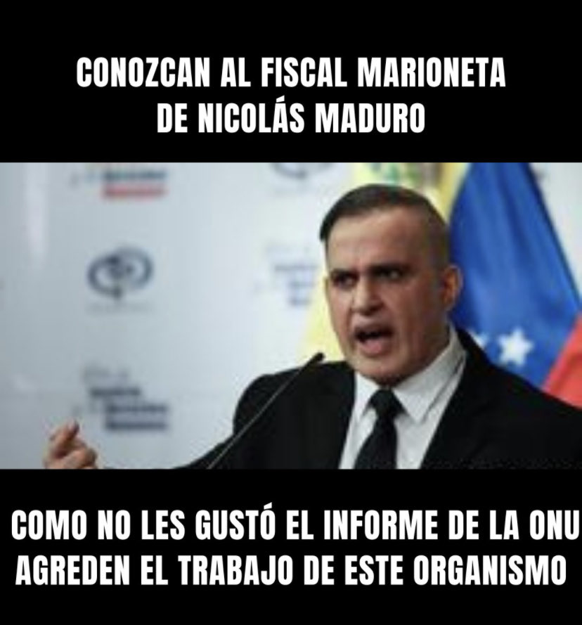 Timotocuica2's tweet photo. El descaro del fiscal ⁦@TarekWiliamSaab⁩ !!’ ASESINO, DIFAMADOR https://t.co/MQ5CwskkYz