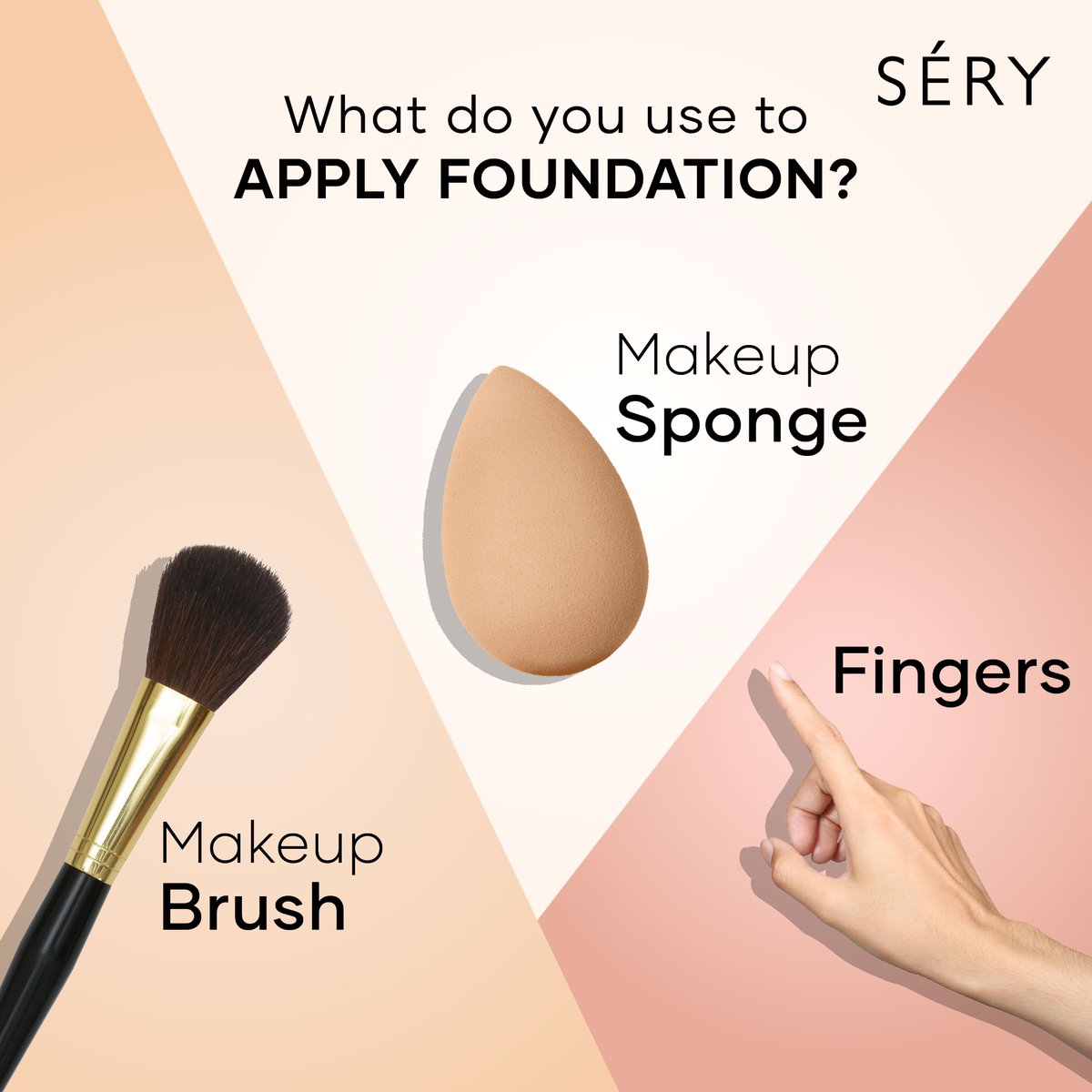 serycosmetics's tweet image. A great layer of foundation can make or break your makeup look, so what's the best way to put it on?

#serycosmetics #getsery #getsetsery #makeup #makeupthatcares #beautythatcares #cleanbeauty #crueltyfree #skinlovingmakeup #vegan