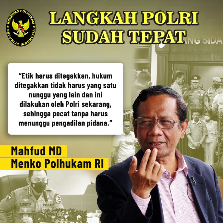 Vanesaa31's tweet photo. Mulai sekarang marilah kita tegakkan etiknya, dan juga hukum harus ditegakkan agar tidak harus yang satu nunggu yang lainnya dan ini harus dilakukan mulai sekarang oleh Polri #PutusanTegas
Respon Apresiasi Publik. https://t.co/qpNpt0jazc