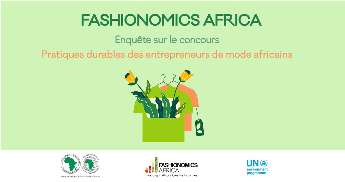 📅📅 Plus que 2 jours pour remplir notre enquête en collaboration avec le PNUE !

1 des participants de l’enquête sera aléatoirement choisi pour accéder à une formation du PNUE.

Veuillez suivre ce lien pour répondre au sondage : bit.ly/3Rk6RCY.