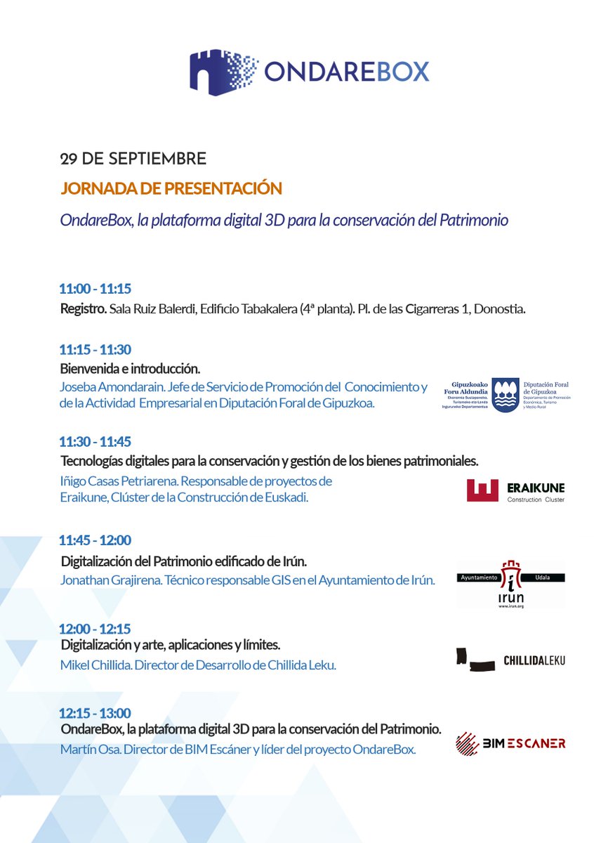 EscanerBim's tweet photo. 📢 EN UNOS DÍAS PRESENTAMOS @ondarebox  
¿Quieres saber más ? Apúntate a la jornada de presentación del 29 de septiembre. 
En este post te presentamos el programa completo. 

📍 Sala Ruiz Balerdi (4ª planta Tabakalera) 
+Info en https://t.co/Z9jT5T0vka
📝 https://t.co/2P0JcyZhOC https://t.co/tzqprWZb6o