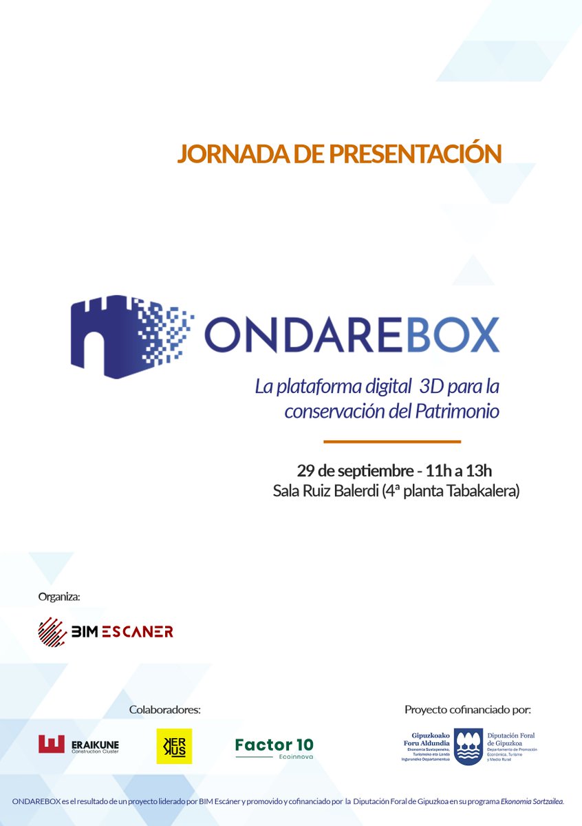 EscanerBim's tweet photo. 📢 EN UNOS DÍAS PRESENTAMOS @ondarebox  
¿Quieres saber más ? Apúntate a la jornada de presentación del 29 de septiembre. 
En este post te presentamos el programa completo. 

📍 Sala Ruiz Balerdi (4ª planta Tabakalera) 
+Info en https://t.co/Z9jT5T0vka
📝 https://t.co/2P0JcyZhOC https://t.co/tzqprWZb6o