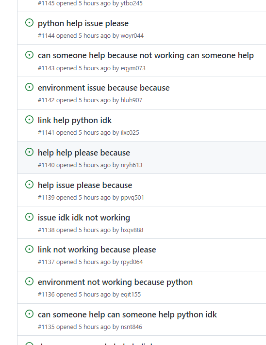 nahpeps's tweet photo. Something seems to be wrong with @github !
So many fake profiles creating huge amounts of senseless issues...

#spam #github https://t.co/5cZPyBnIn8