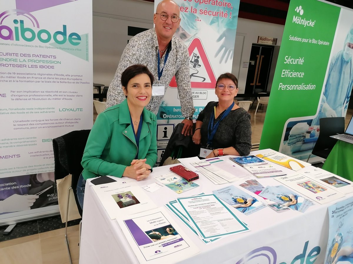 unaibode's tweet photo. #APECO 2eme journée du congrès à Tours. N'hésitez à nous retrouver sur le stand #Unaibode afin d'échanger sur la profession. En présence de la nouvelle présidente de l' #ACVLIBO ( l'association Centre val de Loire des infirmiers de bloc opératoire). https://t.co/nuFJmyIMei