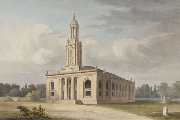 sthwrker's tweet photo. St Peter’s in Walworth, Southwark, is one of only three London churches designed by Soane. https://t.co/wAholRLc9i