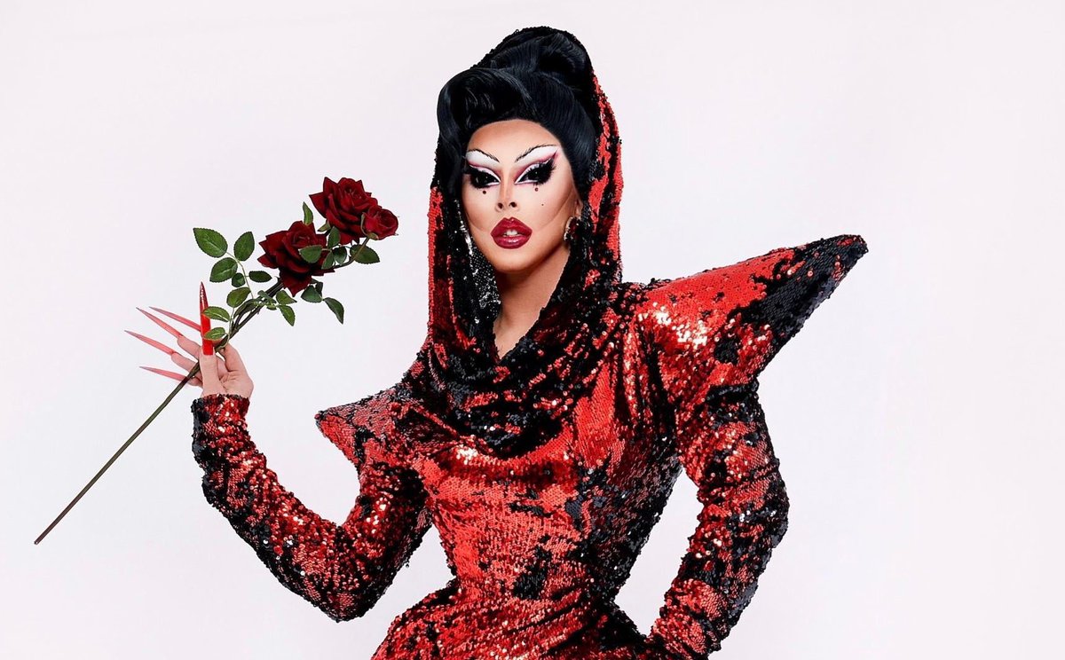 cheryldragqueen's tweet photo. I never thought I’d have to write something like this about such a talented and beautiful person that was Cherry. We have lost an incredible queen and I’m honestly devastated! 
RIP @TheCValentine I LOVE YOU ❤️🌹 https://t.co/AI3mWYy7HB