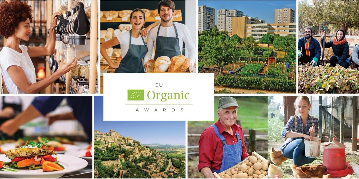 Happy #EUOrganic Day!🌱

Today we will find out the🏆winners of the first EU Organic Awards.

The <a href="/EU_CoR/">European Committee of the Regions</a> is rewarding the
🏞️ best organic region
🏙️ best organic city
🌾 best organic bio-district

📺Follow LIVE: europa.eu/!KVPHxM