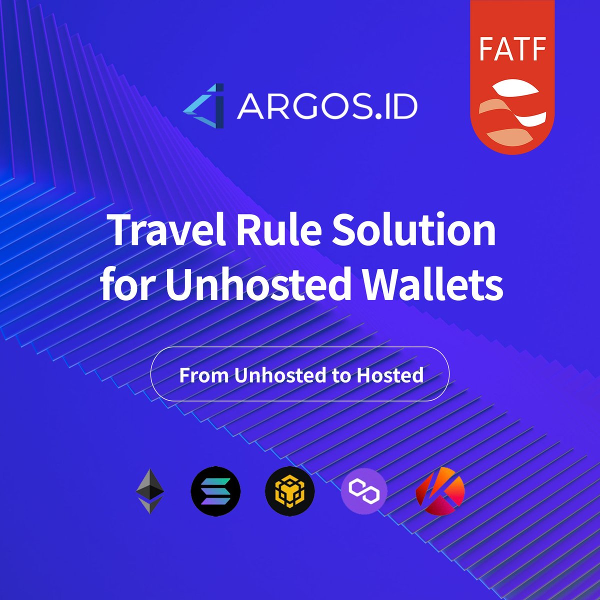 argoskyc's tweet photo. Meet our new service, ARGOS ID! It's a Travel Rule solution for unhosted wallets. Verify the unhosted wallets to stay compliant with regulations on cryptocurrency. You can identify MetaMask, Phantom, and more with WalletConnect.
#ARGOSID #ARGOS #ARGOSKYC #TravelRuleCrypto #FATF https://t.co/HwNMehDmWD